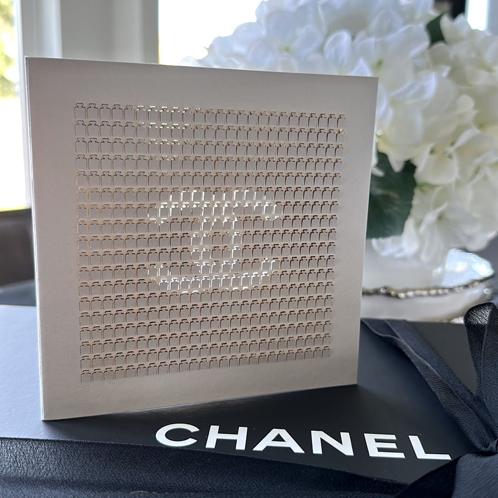 CHANEL cardstock